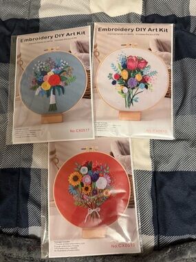 Embroidery kits